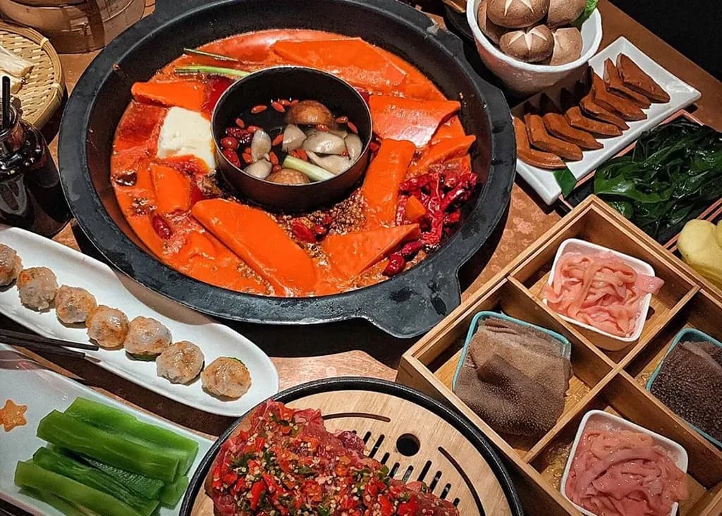 sichuan hotpot