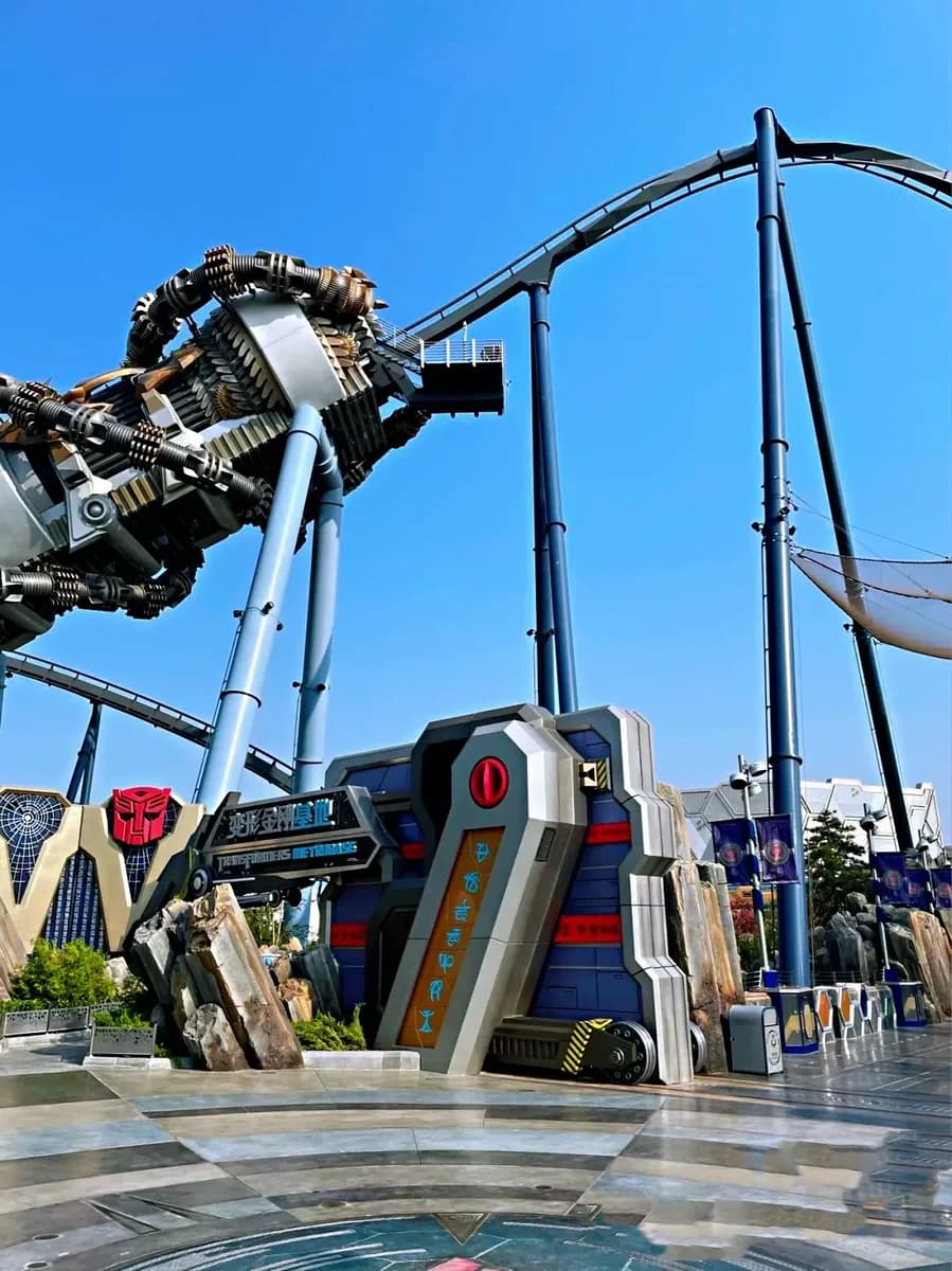 Beijing Universal Studios Decepticon Roller Coaster