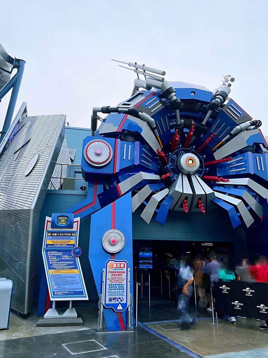 Beijing Universal Studios Decepticon Roller Coaster