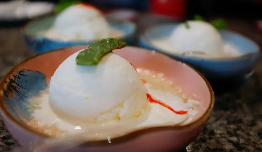 Fermented Rice Wine Ice Cream