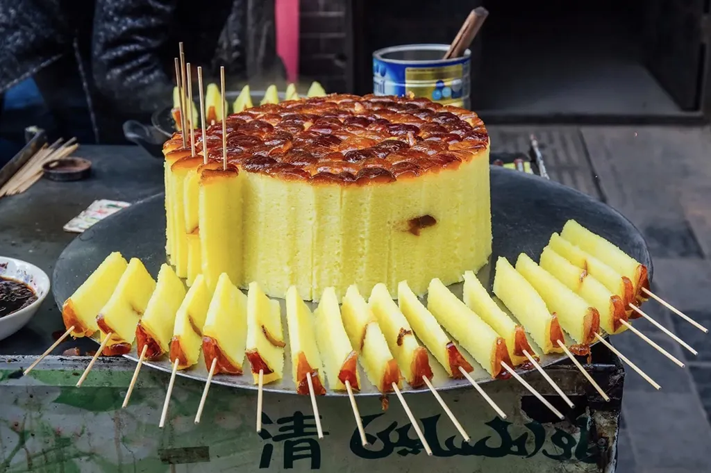 Guìhuā Gāo (Osmanthus Rice Cake)