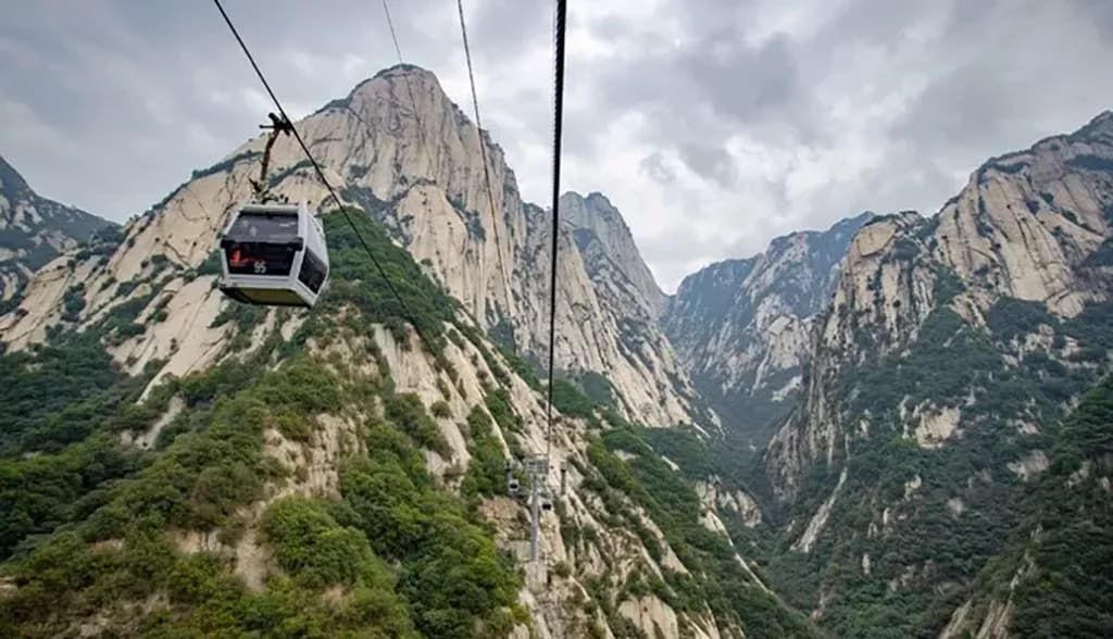 Hua Shan Cable Cars